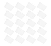 Healvian 20 Hojas Adhesivas Termofusibles de Doble Cara para Tela Pegamento Termoadhesivo para Parches y Dobladillos Láminas de Entretela Termoadhesiva de 20X30 CM para Coser y