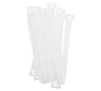 Healvian 20 Unidades Organizador de Cables de Silicona para Auriculares y Datos Banda Flexible para Gestionar y Sujetar Cables de Manera Segura y Duradera