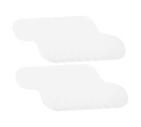 Healvian 200piezas Mascarilla De Papel Para Ojos De Doble Enlace Algodón No Un Uso Suave y Seco Para Cuidado y Belleza De Ojos Pack Básico Para Uso Diario