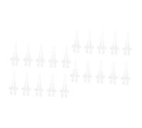 Healvian 20piezas Puntas Desechables Para Lavado De Oídos Herramientas De Limpieza De Cera Kit De Limpiador De Oídos De Médico Adecuado Para Adultos