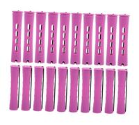 Healvian 20piezas Rulos de Pelo para Peluquería Autoagarre Herramientas Permanente del Cabello para Rizador de Pelo Profesional y Técnicas de Estilismo Salón