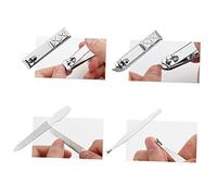 Healvian 21 Piezas Cortaúñas Para Manicura De Acero Inoxidable Cortaúñas De Uñas De Conjunto De Para Dedos