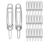 Healvian 24 pasadores de seguridad novedosos para el cabello, pinzas antideslizantes para flequillo, elegantes herramientas de peinado de aleación para mujeres y niñas, suministros de peluquería.