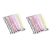 Healvian 24 Piezas de Nailon Antideslizante para Gafas Correa para Gafas de Seguridad Soporte para Gafas Cadena de Cordón Cuerdas de Cristal para Lectura Cuerdas para Gafas Deportivas