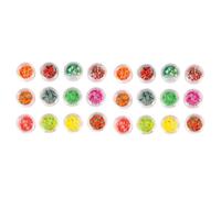 Healvian 24 Piezas Nail Art Fruta Cerámica Suave decoración uñas decoraciones uñas calcomanías de uñas de diseñador 3d pegatinas encantos de uñas Teléfono móvil astillas de uñas Accesorios