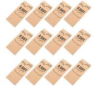 Healvian 25 Sobres de Papel Kraft Pequeños para Tarjetas de Invitación, Sobres Rústicos para Cheques y Fotos, Multifuncionales para Eventos y Regalos, Tamaño Compacto para Oficina