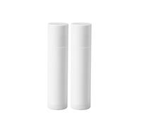Healvian 25 Tubos Vacíos Bálsamo Labial 0.18 Oz Contenedor Almacenamiento Brillo Tubos Plástico Para Bálsamo Labial Recipientes Plástico Para Lápices Labiales
