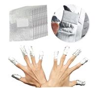 Healvian 250 piezas Unidades de Almohadillas para Remover Esmalte de Uñas Envolturas para Uñas Gel Soak Off para Manicura Casa y Salón Profesional