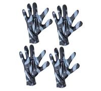 Healvian 2pares Exfoliantes De Volcánica Para Manos Guantes Hidratantes y Aclarantes Cuidado De Manos Para Hombre y Mujer