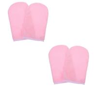 Healvian 2pares Guantes De Cera Hidratantes Para Manos Parafina Spa Diseño Cómodo y Transpirable Para Baños De Cera Caliente y Cuidado Personal Bordes