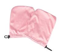 Healvian 2pares Guantes y Fundas Térmicas Para y Pies Juego Para De Cera Caliente Protección Hidratante y Color Rosa De Guantes De Fundas
