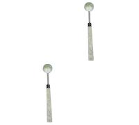 Healvian 2Pcs Masajeadores Masajeadores De Mano Para El Cuello Masajeadores De Pies Personales Rodillo Antienvejecimiento Rodillo De Estiramiento De La Piel Martillo De Fitness Aparato De