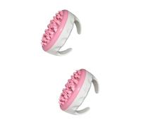 Healvian 2piezas Cepillo De Masaje Anticelulítico Para Cuerpo Completo Herramienta De Belleza Reductora Diseño Compacto y Práctico Para y Relajación De Piel Cansada Para Mujeres Casa o