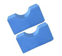 Healvian 2piezas Cojín Elevador Para Talones y Pies Almohadilla Antiescaras Para Pacientes Encamados Protección Para Manos y Pies Lesionados Color Azul Diseño Lavable y Cómodo