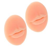 Healvian 2piezas De Para Práctica De De Labios Realista De Microblading Para Entrenamiento Profesional De Labios Accesorio Para y Principiantes