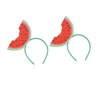Healvian 2piezas Diadema de Sandía Accesorios Cabello Tocados de Verano Divertidos Diseño de Sandía para Fiesta o Evento de Temática Tropical
