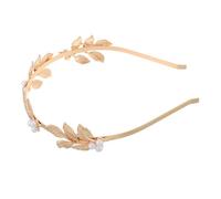 Healvian 2piezas Diademas De Perlas Sintéticas Cabello Diseño De Tocado Nupcial Barroco Para Novias y Damas De Honor Bodas