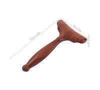 Healvian 2piezas Espátula Raspadora De Sándalo Herramientas Faciales Gua Sha Tablero Gua Sha De Madera Para Masaje Facial Instrumento De Raspado Facial Para Spa