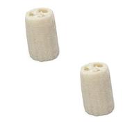 Healvian 2piezas Esponja Natural De Loofah De Exfoliante Para Ducha Para Cuidado Corporal y Limpieza Del Hogar