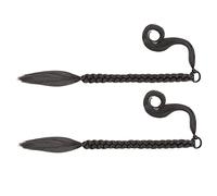 Healvian 2piezas Extensiones De Trenzadas Largas Con Lazo Para Mujeres Negras Postizo De Pelo Trenzado Para y Fiesta