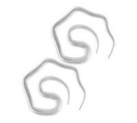 Healvian 2piezas Horquilla para Hacer Moños Herramienta para Peinar Trenzas Accesorios de Pelo para Mujer Rizadores de Pelo Perezosos Unidades por Bolsa Diseño Transparente sin Visible