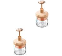 Healvian 2piezas Manual De Espumador Facial Chic Herramienta De Limpieza Para Jabón y Gel De Ducha Botella Para Baño y Cuidado Personal Para Limpiadores Faciales Champú y Gel De Ducha