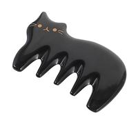 Healvian 2piezas Ox Horn Massage Board Herramienta De Masaje Para Piel Diseño Ergonómico Para Gua Sha y Relajación Muscular Color Negro