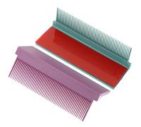 Healvian 2piezas Peine Alisador Eléctrico Portátil Peine De Barbero Para Alisar Cabello Cepillo De Plancha De Pelo