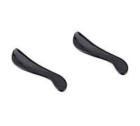 Healvian 2piezas Tabla De Masaje De Cuerno Natural Para Gua Sha Herramienta De Masaje Tradicional Alivio De Tensión Facial y Corporal Diseño Ergonómico Superficie Suave y Confortable