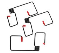 Healvian 3 Brazos de Limpiaparabrisas de Acero Inoxidable Negro Resorte de Refuerzo para Coche, Brazo Limpiaparabrisas Trasero, Herramienta de Reparación para Parabrisas Delantero