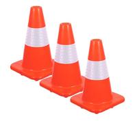 Healvian 3 Conos Reflectores Triangulares Reflectantes Para Postes De Tráfico Conos De Señalización De Tráfico Decorativos De Carretera De Seguridad Reflectantes