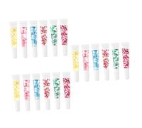 Healvian 3 Juegos Brillo De Labios Incoloro Brillo De Labios Transparente Brillo De Labios Práctico Brillo De Labios De Maquillaje Brillo De Labios Cosmético Brillo De Labios 6 piezas * 3