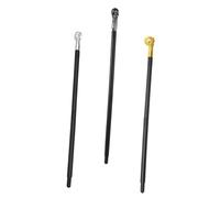 Healvian 3 Piezas Bastón de para Cosplay Accesorio Disfraz Halloween Retro para Fiestas y Fotografía
