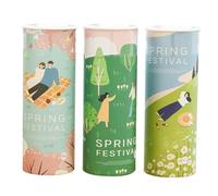 Healvian 3 piezas Caja de Pañuelos Cilíndrica para Coche de Unidades con Diseño Compatible con Portavasos Práctica para Escritorio Baño y Oficina