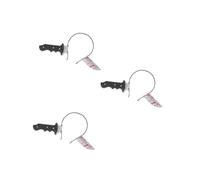 Healvian 3 Piezas Diadema de Halloween para Mujer con Cuchillo de Cosplay Accesorio para Disfraz para Fiestas y Diseño Adaptable y Compatible con Múltiples Disfraces