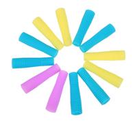 Healvian 3 Series Funda Antideslizante Para Cortaúñas Con Mango Pequeño Funda Para Cortaúñas Funda Gruesa Para Tijeras De Manicura Funda Protectora Para Quitar Cutículas 6 pares*3