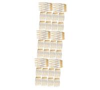 Healvian 30 Piezas Peinetas de Cabello Doradas para Mujeres de Pequeños Peines Laterales para Bodas y Accesorios de Perfectos para y Manualidades