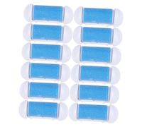 Healvian 36piezas Rodillos De Repuesto Para Pedicura Accesorios Para Eliminación De Piel Muerta Cabezas De Rodillo Para Limpiador De Pies Eficaz y Duradero Compatible Herramientas