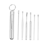 Healvian 3juegos Herramientas Para Limpiar Oídos Cucharas De Inoxidable Para Eliminar Cerumen Herramienta De Limpieza Eficaz y Segura Para Uso Diario