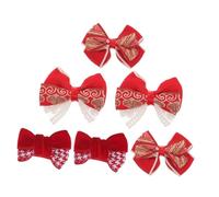 Healvian 3pares Para Horquillas Rojo Para Cumpleaños y Celebraciones Accesorios De Pelo Bonitos y Resistentes