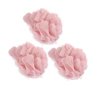 Healvian 3piezas Bolas De Ducha Exfoliantes De Esponjas Limpiadoras Corporales De Pe Suaves Para Baño Accesorios De Higiene Personal Limpieza Profunda Piel
