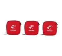 Healvian 3piezas Bolsa De Primeros Auxilios Portátil De Oxford Para Senderismo y Viajes Botiquín Compacto Gran Capacidad y Múltiples Compartimentos