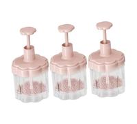Healvian 3piezas Botella Burbujera Manual De Espuma Para Limpiador Facial Dispensador De Gel De Ducha Para Baño Para Jabón Champú y Acondicionador