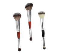 Healvian 3piezas Brochas De Maquillaje Para Ojos Aplicadores De Sombra De Ojos De Doble Cabeza Con Mango De Mujeres Para Cumpleaños y