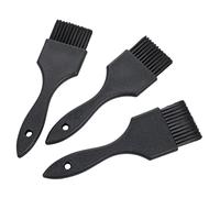 Healvian 3piezas Brochas De Teñido De Cabello Herramientas De Coloración Para Salón Cepillo De Tinte Diseño Ergonómico Para Uso Casa y Peluquerías