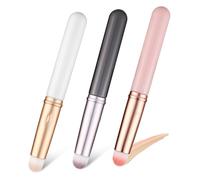 Healvian 3Piezas Correctoras Con Tapa De Maquillaje Para Corrector Aplicadores De Lápiz Labial Compacto y Viaje Colores