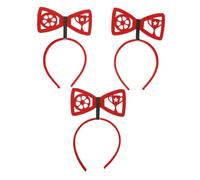 Healvian 3piezas Diademas De Fútbol Lazo Para Mujer Para Festivales Fiestas Deportivas De Fútbol