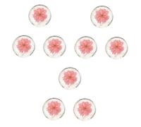Healvian 3piezas Jabón Facial De Aminoácidos Diseño Floral Para Limpieza y Cuidado Del Cuerpo Jabón Transparente Hidratante Para Ducha y Maquillaje Cereza