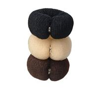 Healvian 3piezas Moldeador De Moños Diadema Para Niña Molde Para Moños Largos Diadema Práctica Hecho De Nailon Duradero y Cómodo