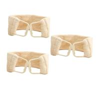 Healvian 3piezas Toalla De Baño Exfoliante De Doble Cara Para Ducha Diseño y Práctico Para Espalda Para Limpieza Corporal Diaria